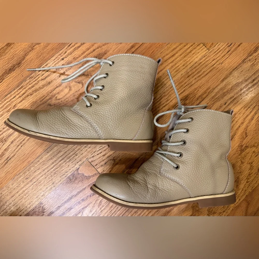 Kids‎ Tan Leather Boots
